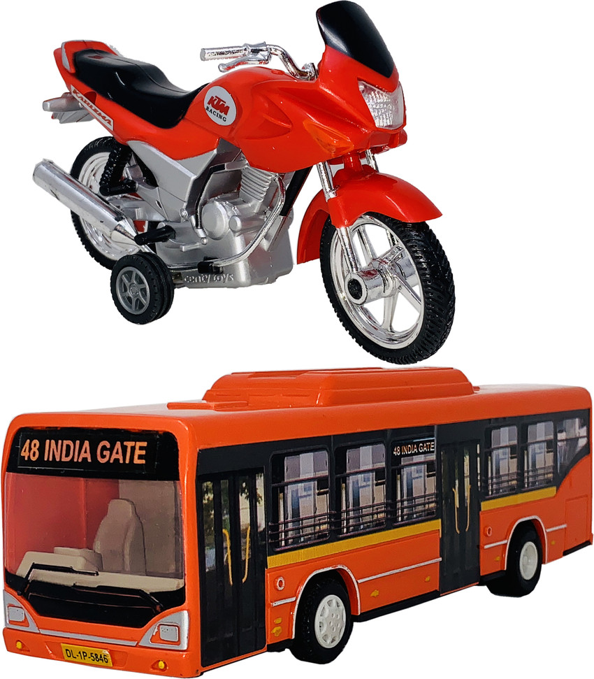 Giftbox 2 Small Size Plastic Made Indian Replica Indian Motor Bike