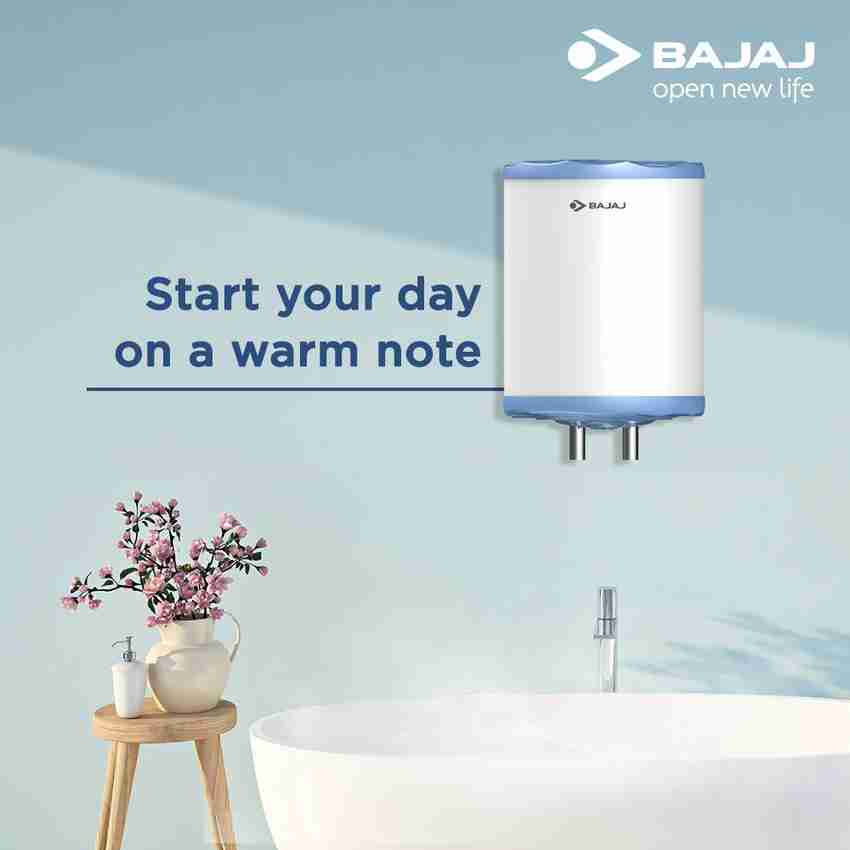 BAJAJ 10 L Storage Water Geyser (Montage, whiteu0026Blue) Price in India - Buy  BAJAJ 10 L Storage Water Geyser (Montage, whiteu0026Blue) online at Flipkart.com