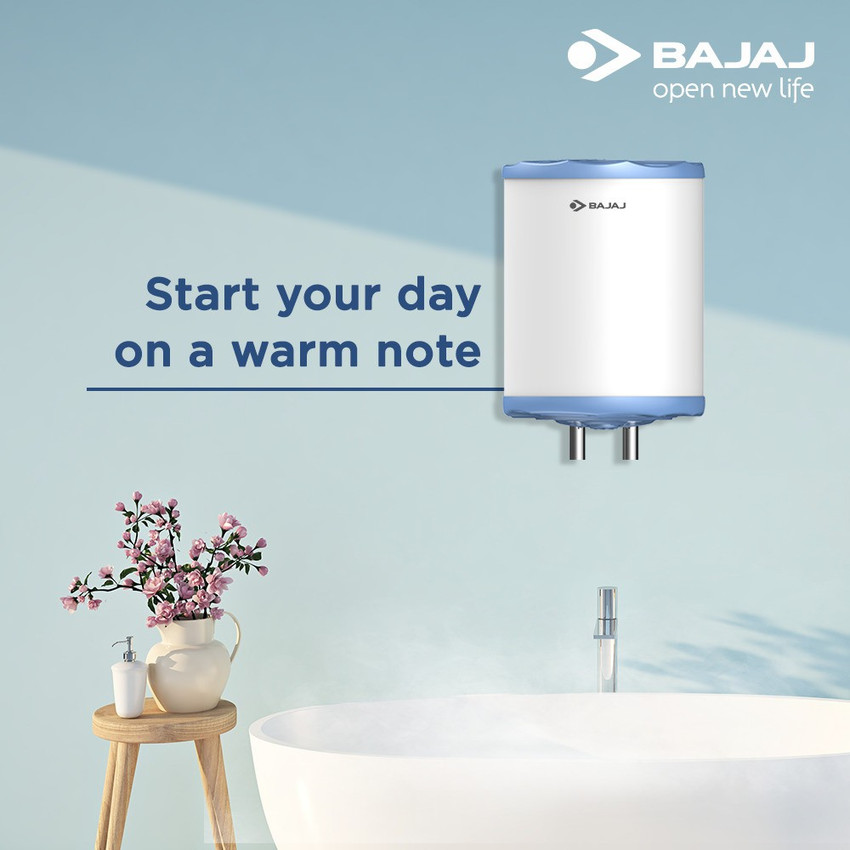 BAJAJ 10 L Storage Water Geyser (Montage, whiteu0026Blue) Price in India - Buy BAJAJ  10 L Storage Water Geyser (Montage, whiteu0026Blue) online at Flipkart.com