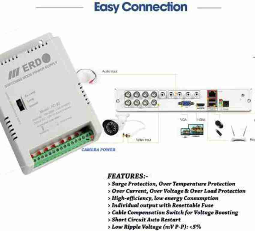 8 channel power supply price sales