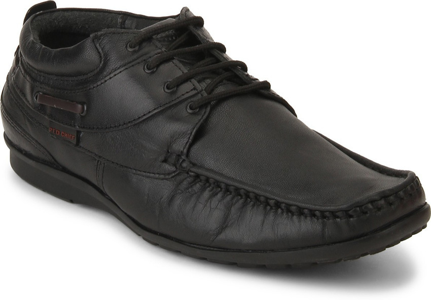 Red chief 2025 casual shoes black
