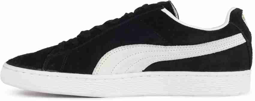 PUMA Suede Classic IDP Sneakers For Men Buy Puma Black Puma White Color PUMA Suede Classic IDP Sneakers For Men Online at Best Price Shop Online for Footwears in