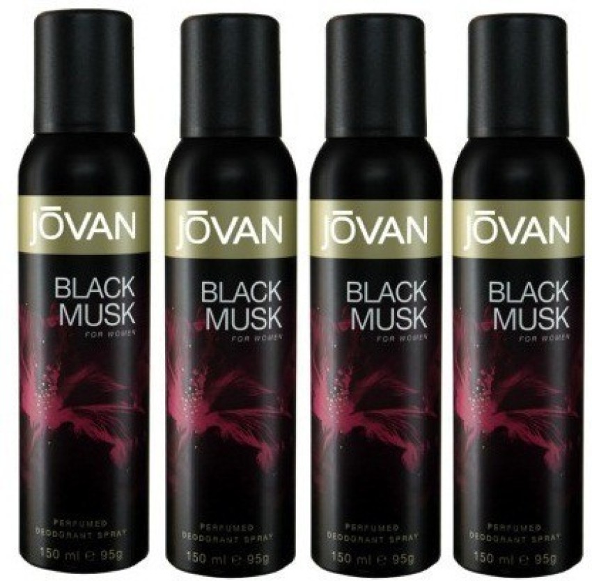 Jovan black best sale musk body spray