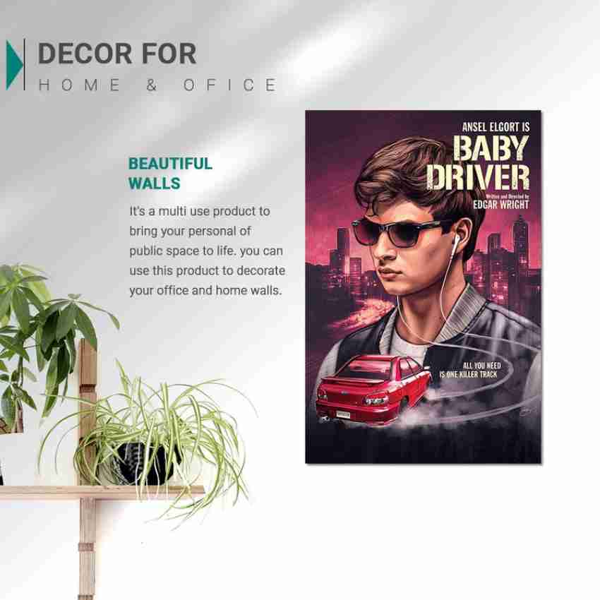 Baby Driver Movie Poster - Baby Driver Posters for Room and Office