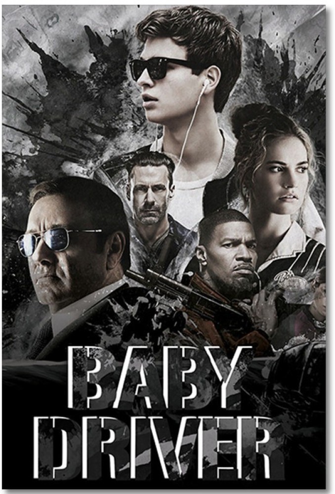 Baby Driver Movie Poster - Baby Driver Posters for Room and Office Paper  Print - Personalities, Movies posters in India - Buy art, film, design,  movie, music, nature and educational paintings/wallpapers at