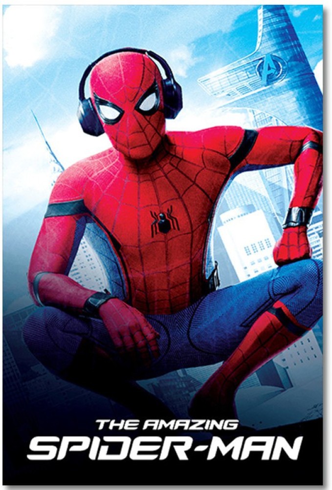 Spiderman Wall Poster - Spiderman Poster for Home and Office - Avengers End  Game Poster Paper Print - Personalities, Movies posters in India - Buy art,  film, design, movie, music, nature and