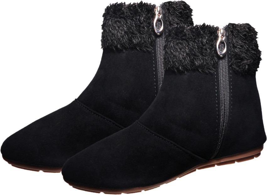 Long shoes black colour hot sale