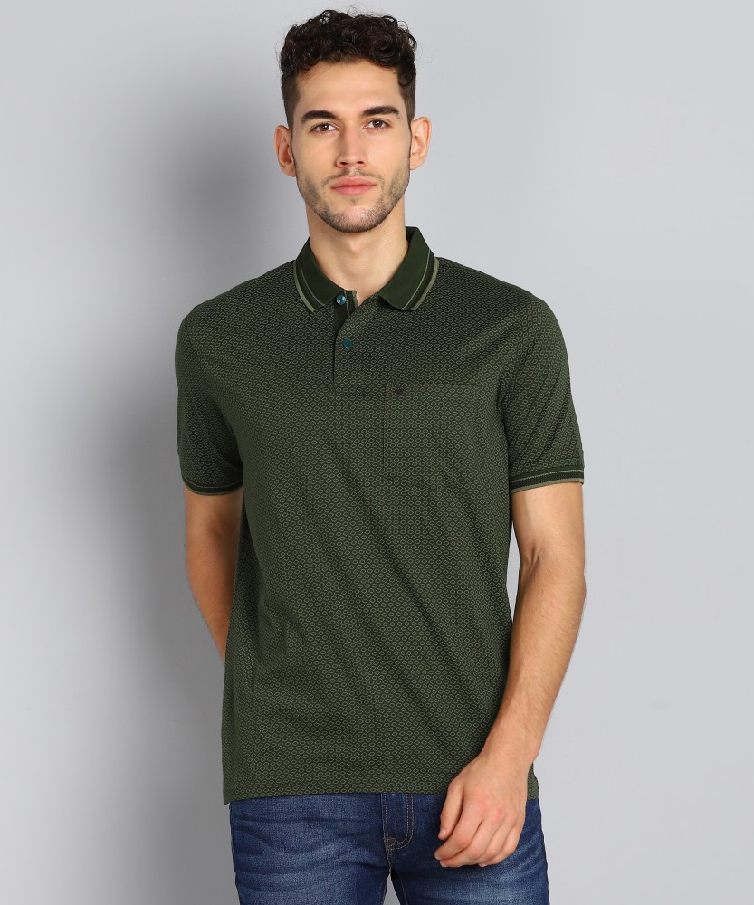 LOUIS PHILIPPE Printed Men Polo Neck Green T Shirt Buy LOUIS PHILIPPE Printed Men Polo Neck Green T Shirt Online at Best Prices in India Flipkart