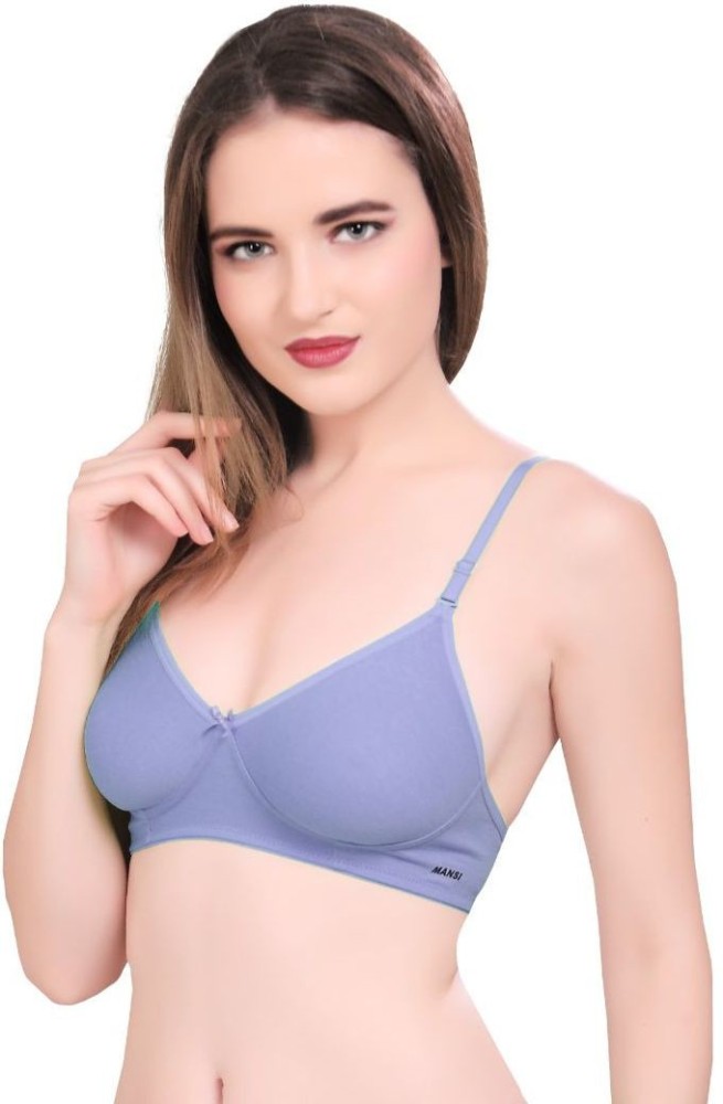Full Figure Net Print Bras Hosiery Fabric Bra For Women & Girls, Size: 28  To 40 B Cup, Embroidered at Rs 35/piece in New Delhi