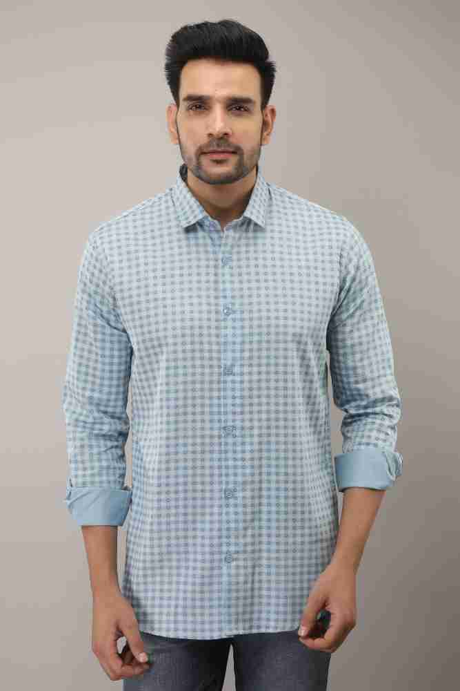 Mark Martin Men Printed Casual Light Blue Shirt Buy Mark Martin Men Printed Casual Light Blue Shirt Online at Best Prices in India Flipkart