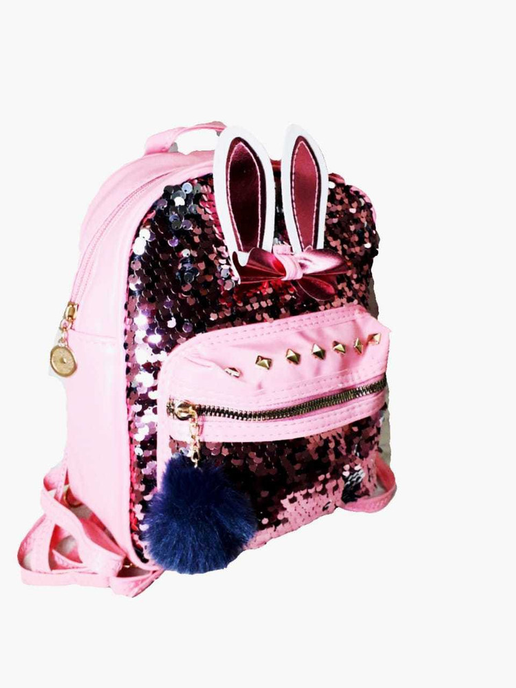 Pink top dolphin backpack