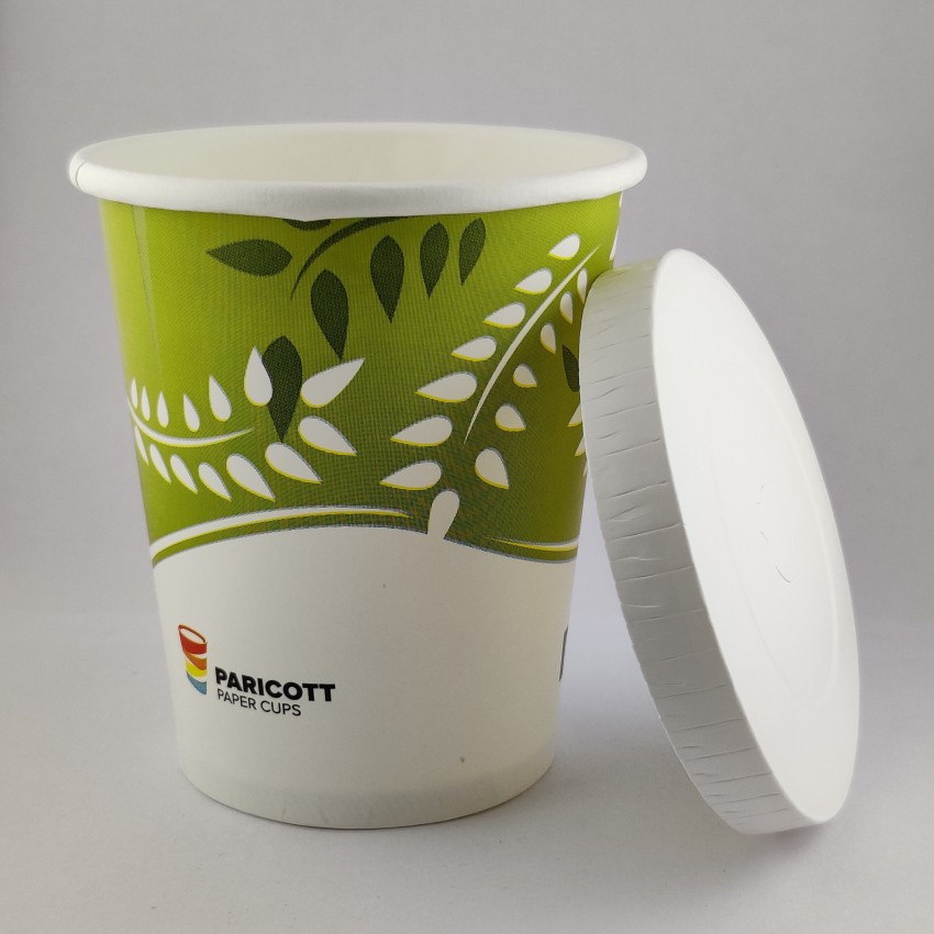 Buy Paricott Paper Cup - Mix Design, Assorted Colour, Eco-friendly