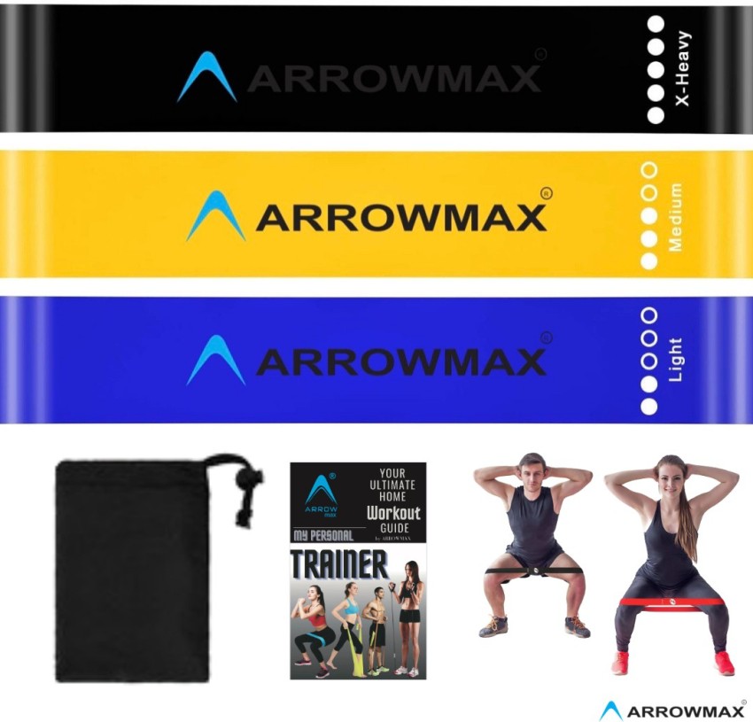 ArrowMax LOOP RESISTANCE BAND SET OF 3PC BY ONE SHOT RETAIL