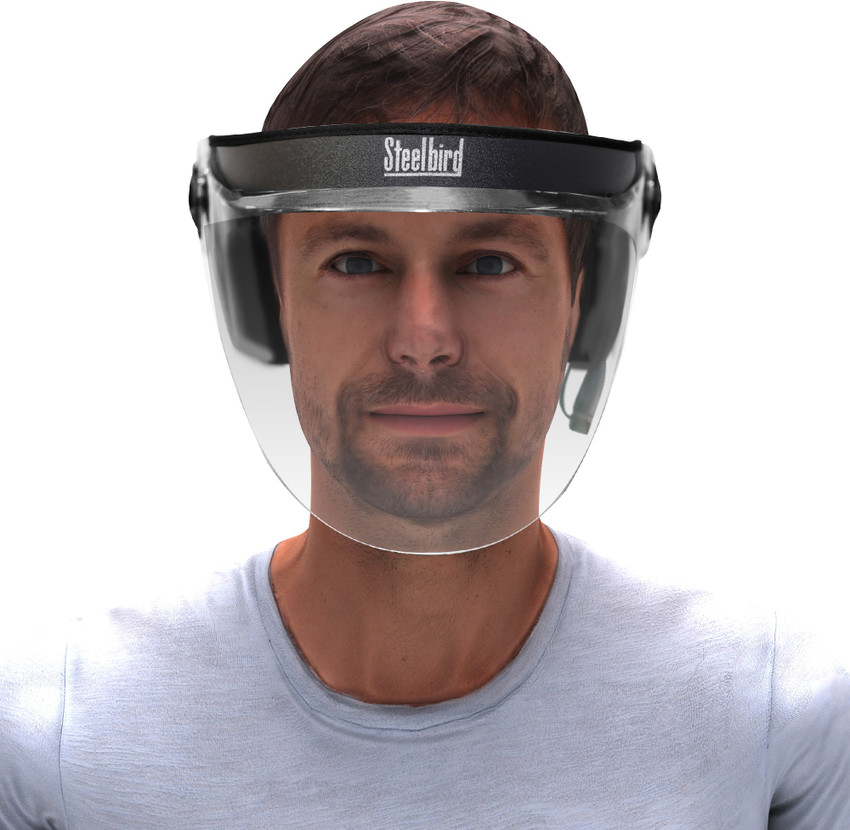 Steelbird face shop shield buy online