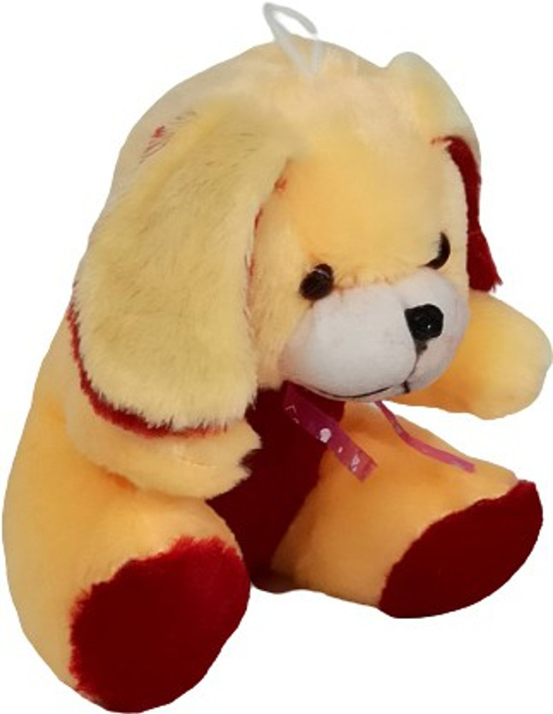 Cute Smile Soft Toy Dog with long ears Micro fiber Soft Look 2