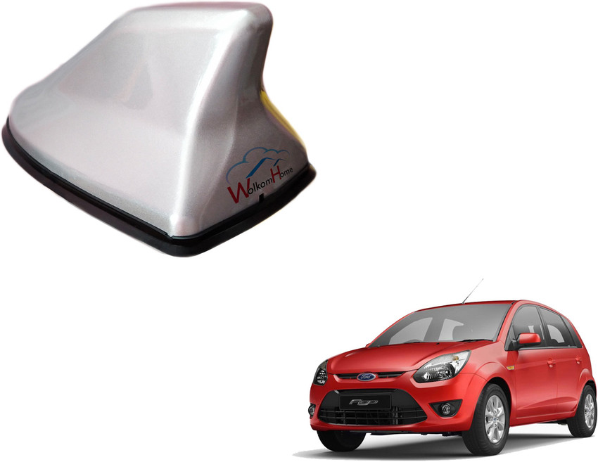WolkomHome High performance Shark Fin Antenna Silver color Car FM