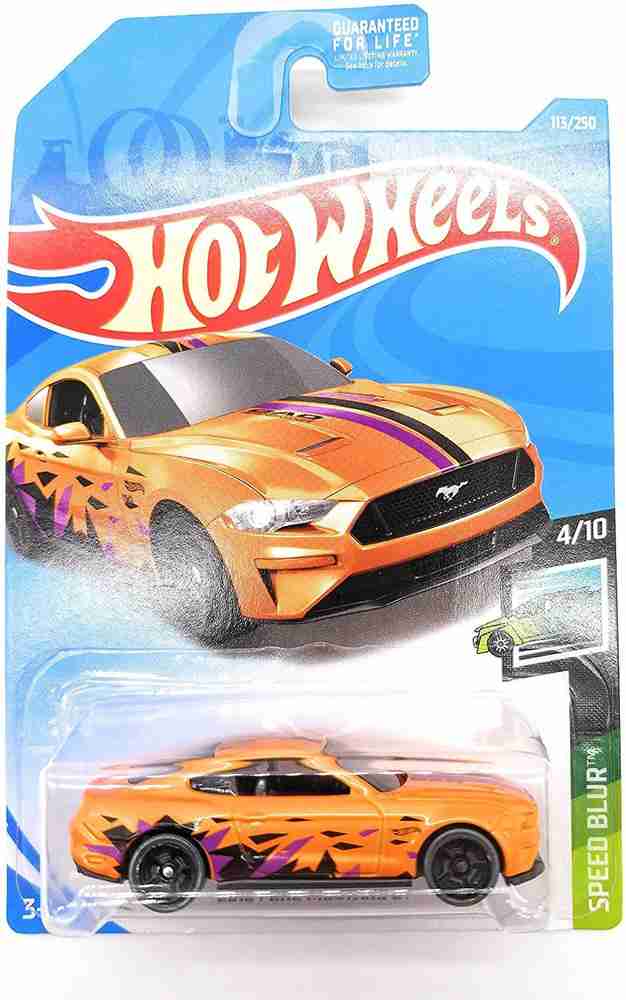 HOT WHEELS HW FORD MUSTANG GT ORANGE 113 250 HW SPEED BLUR 4 10 2018 DIE CAST CAR COLLECTIBLE TOY FOR KIDS HW FORD MUSTANG GT ORANGE 113 250 HW