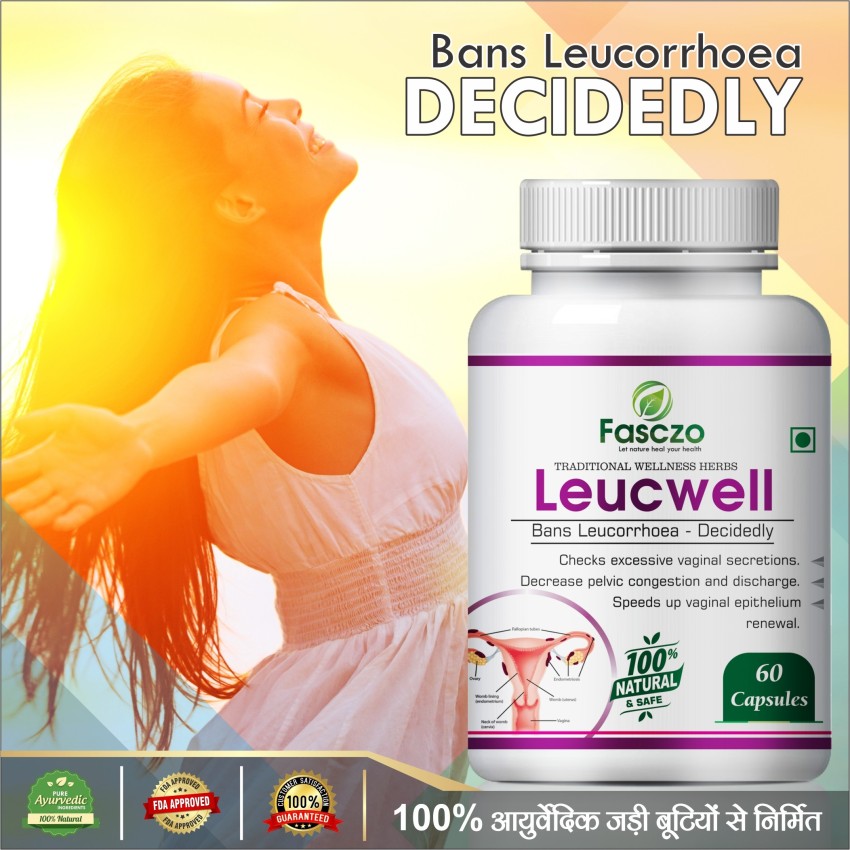Leucokyor Leucorrhea, Vaginal Discharge And Menopause Tablet, 60 Vegetarian  Tablets, Non prescription at Rs 500/bottle in Vadodara