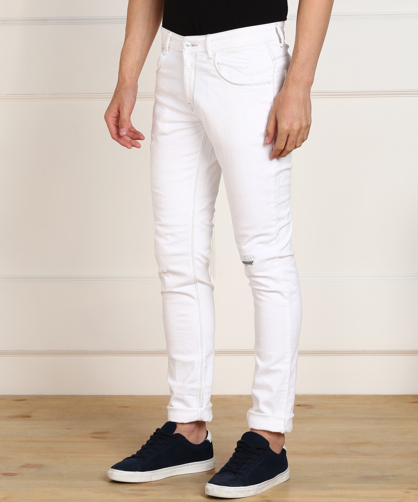 Spykar best sale white jeans