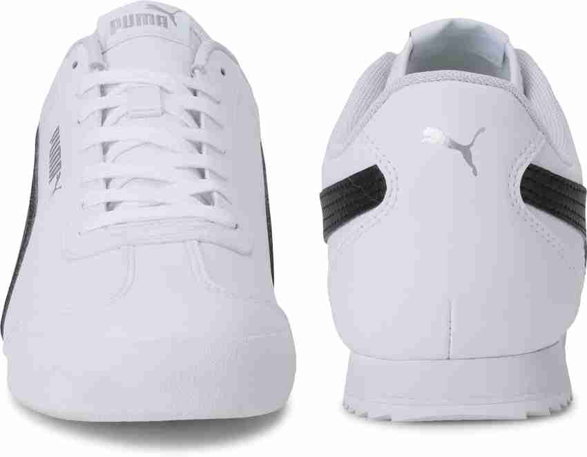 Mens sold Sz 14 Triple White Puma Turino FSL Casual Shoes