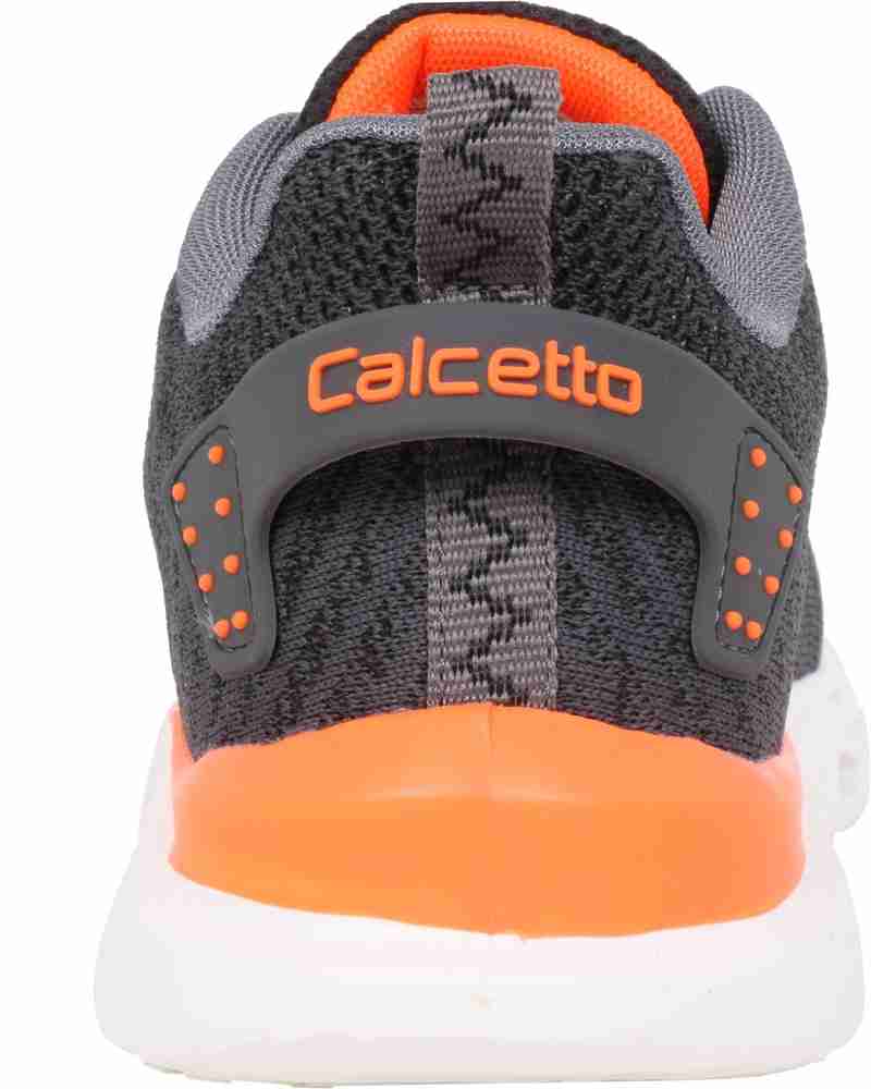 CALCETTO Calcetto Mens Sports Shoe Dark Grey Orange Colour CLT914 Series Woven Fabric With TPU Welding Sport Shoes Running Shoes For Men Buy CALCETTO Calcetto Mens Sports Shoe Dark Grey Orange