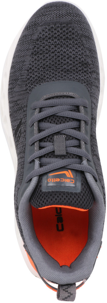 Calcetto shoes grey orange sale