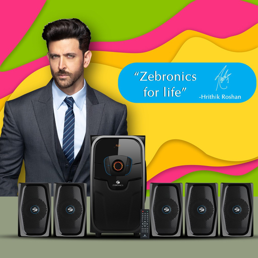 Buy ZEBRONICS ZEB POLO 75 W Bluetooth Home Theatre Online from