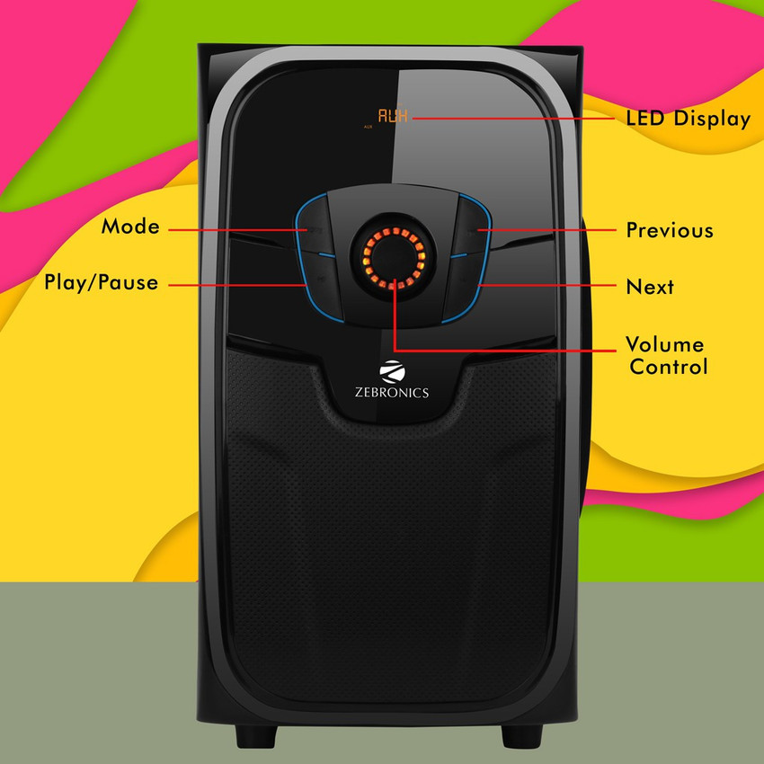 Buy ZEBRONICS ZEB POLO 75 W Bluetooth Home Theatre Online from
