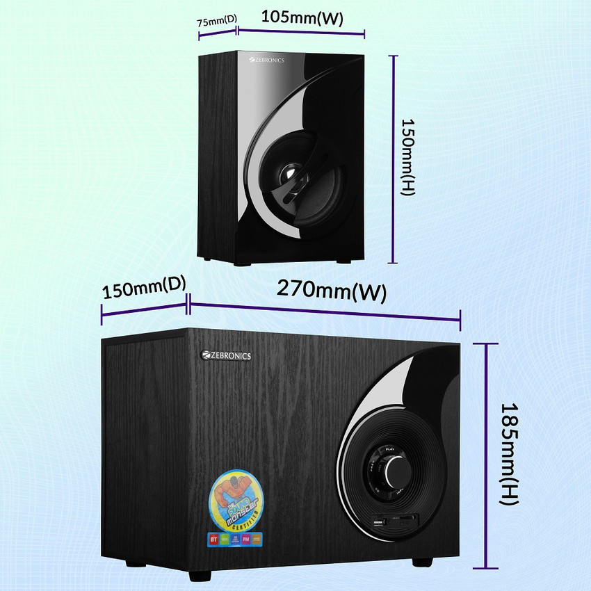Zebronics bt 2494 rucf sale