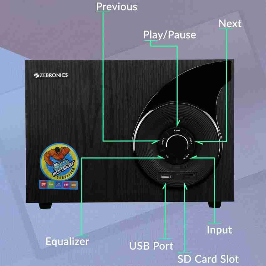 Zebronics bt 2494 hotsell rucf