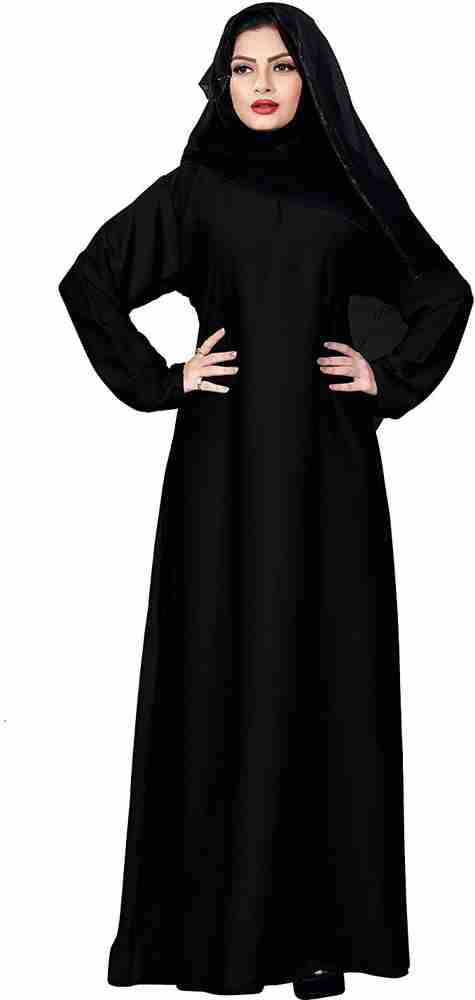 Dubai Collection Korean fabric Nida Abaya Burka With Chiffon Hijab