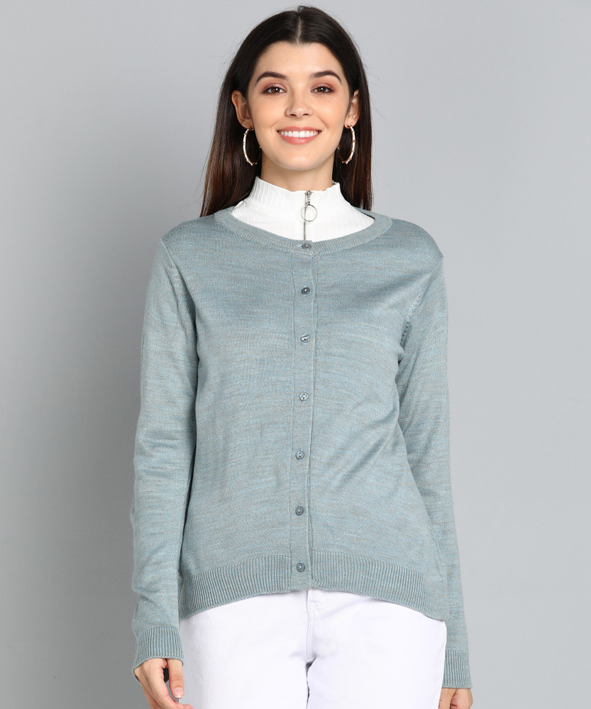 Club York Women Button Solid Cardigan Price in India Buy Club York Women Button Solid Cardigan online at Flipkart