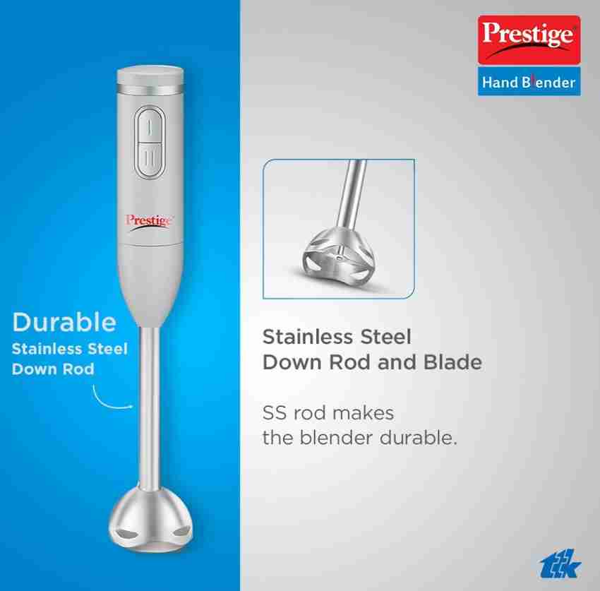 Prestige 300 W Grey Hand Blender Price in India Buy Prestige 300 W Grey Hand Blender Online at Flipkart
