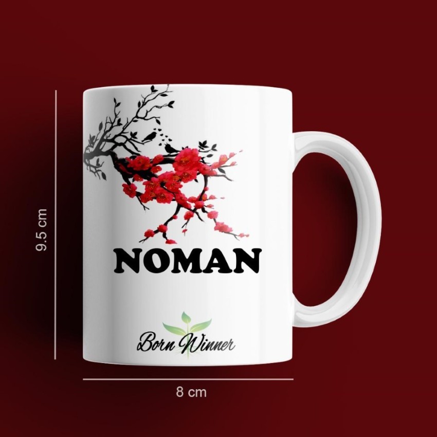 Numo - Curved Glass Decal Mug