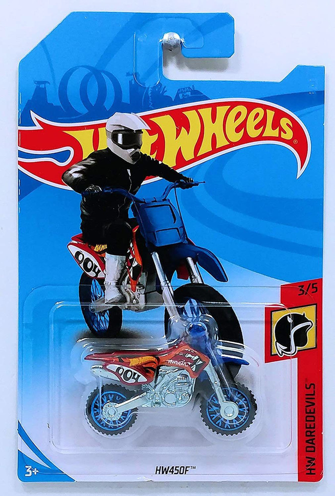 HOT WHEELS HW 450F BIKE DIE CAST BIKE COLLECTIBLE