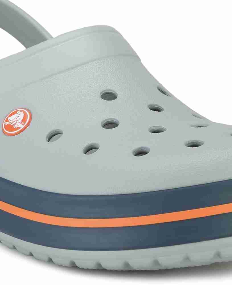 CROCS Crocband Men Grey Clogs Buy 11016 01U Color CROCS Crocband