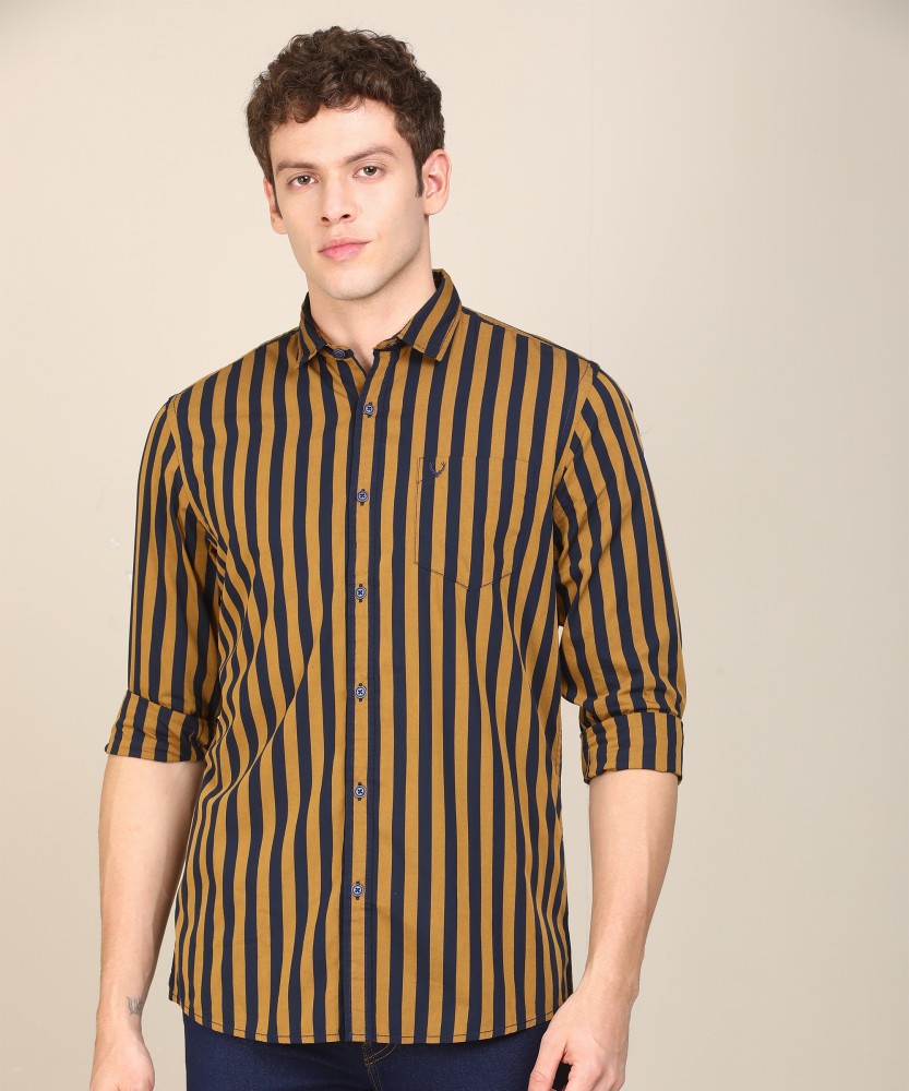 Buy Yellow Shirts for Men by ALLEN SOLLY Online