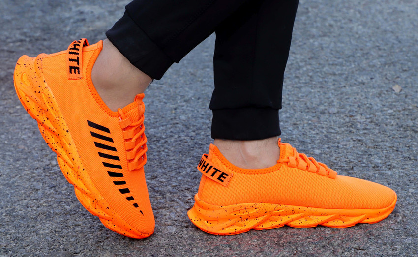 Nike shoes sale orange color