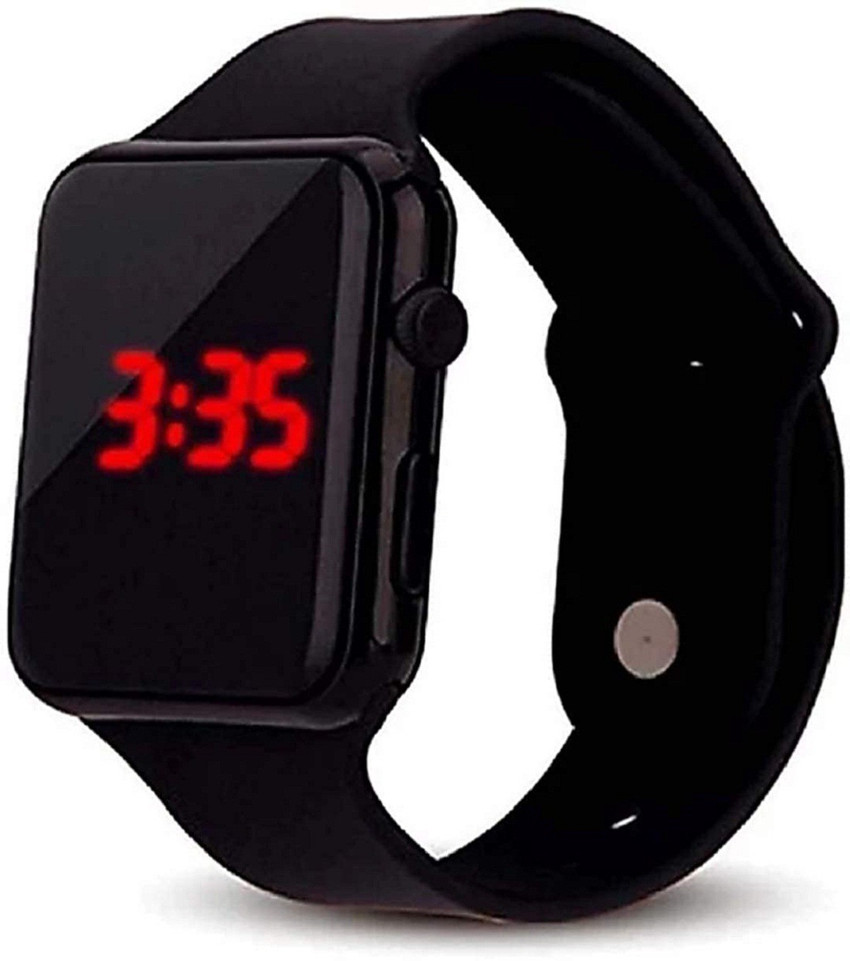 Led sales watch rubber