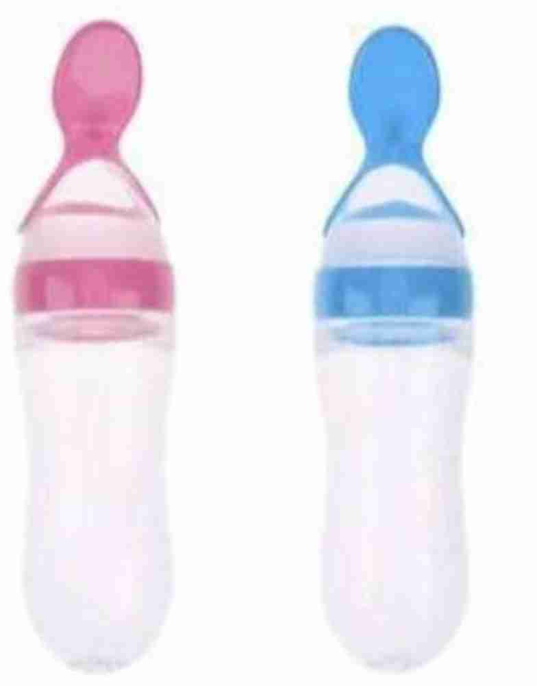 Feeding baby food in a bottle online