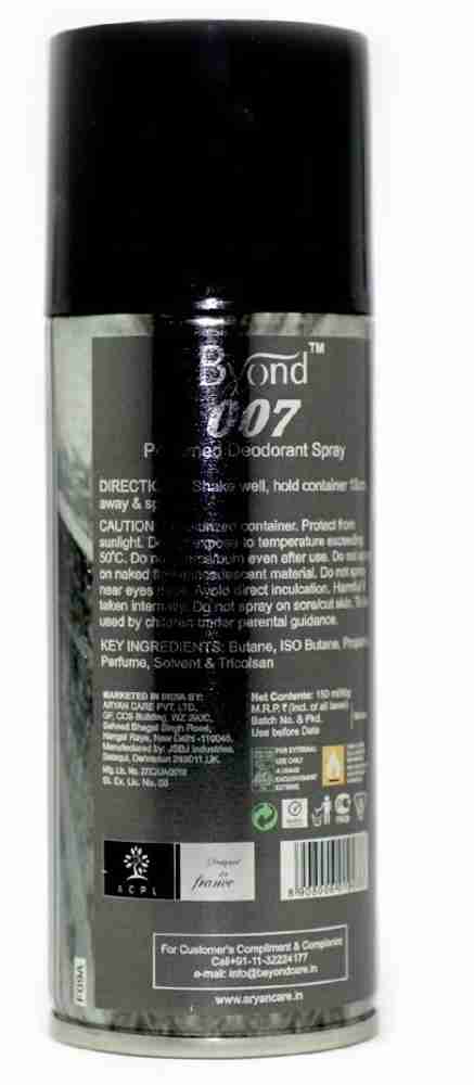 Beyond sales 007 perfume