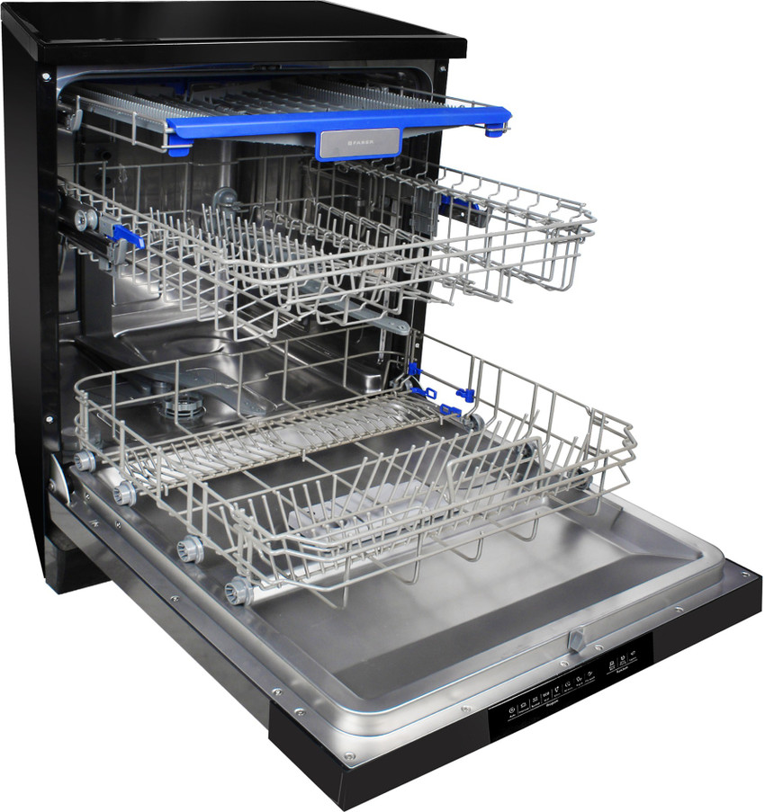 FABER FFSD 8PR 14S BK Free Standing 14 Place Settings Intensive Kadhai Cleaning No Pre rinse Required Dishwasher Price in India Buy FABER FFSD 8PR 14S BK Free Standing 14 Place Settings Intensive Kadh...