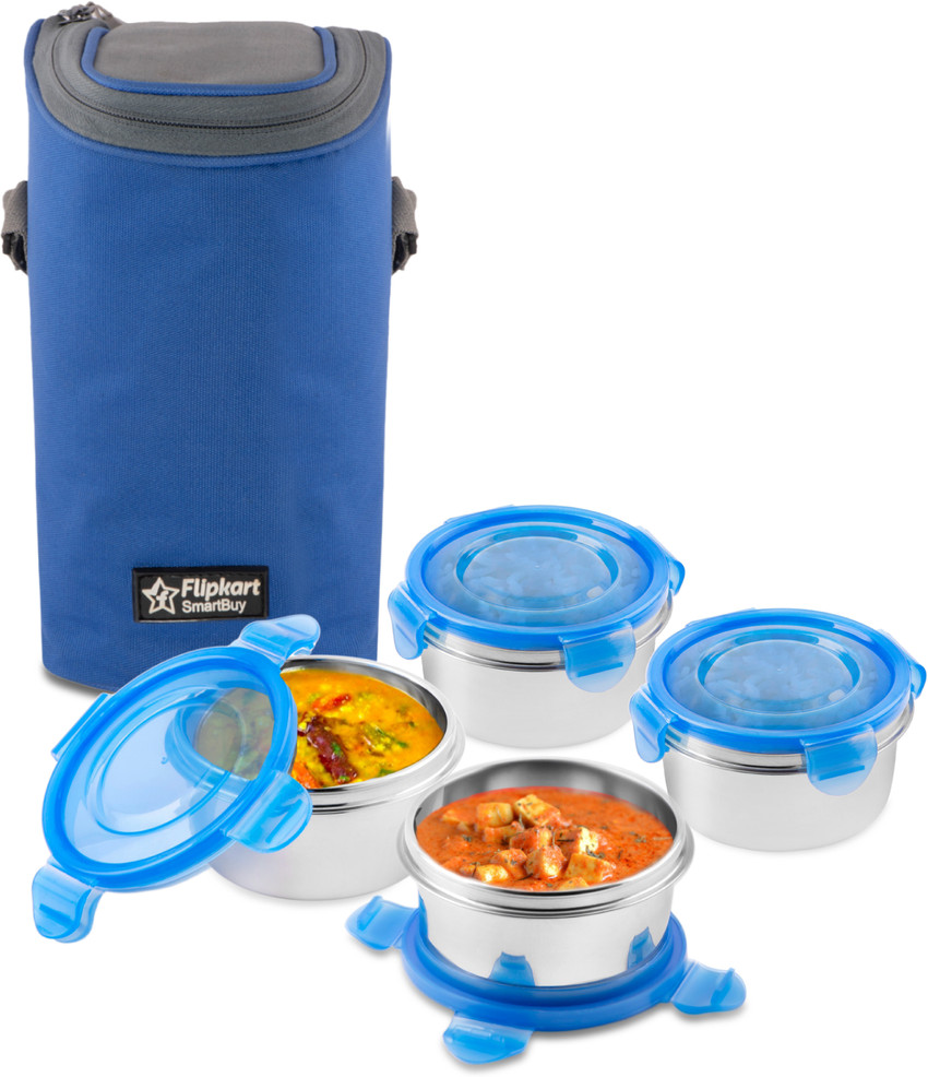 Lunch box with bag in discount flipkart
