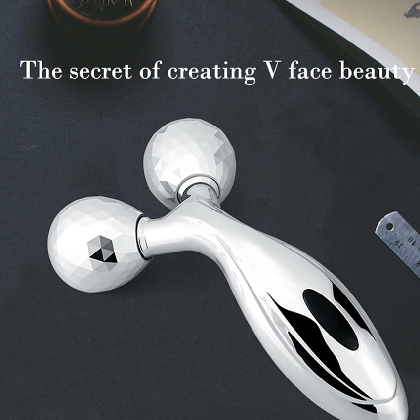 Zureni AL 206 3D Face Roller Ball Massager V Line Firming Tool for Men Women Skin Tightening Shaping Massager Zureni Flipkart