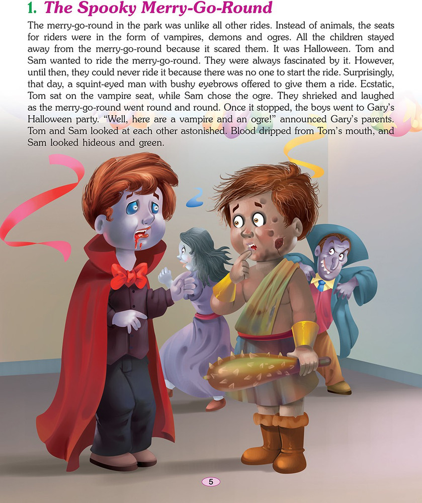 Horror stories for outlet kids