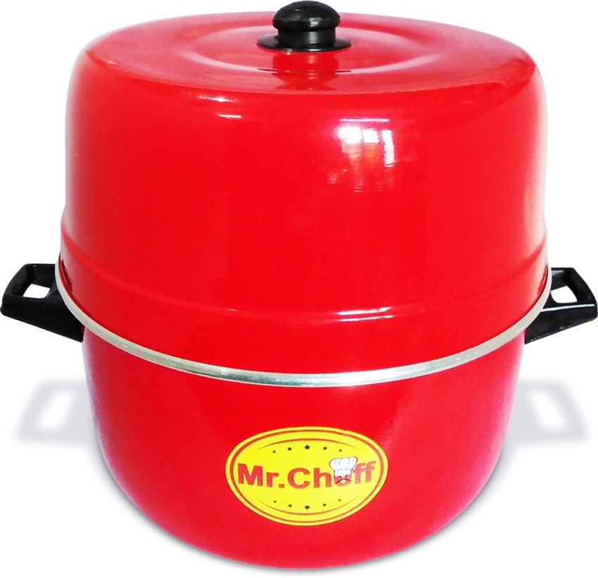 Mr. Cheff Choodarapetty Thermal Rice Cooker with SS Pot 1Kg Aluminium  Steamer Price in India - Buy Mr. Cheff Choodarapetty Thermal Rice Cooker  with SS Pot 1Kg Aluminium Steamer online at