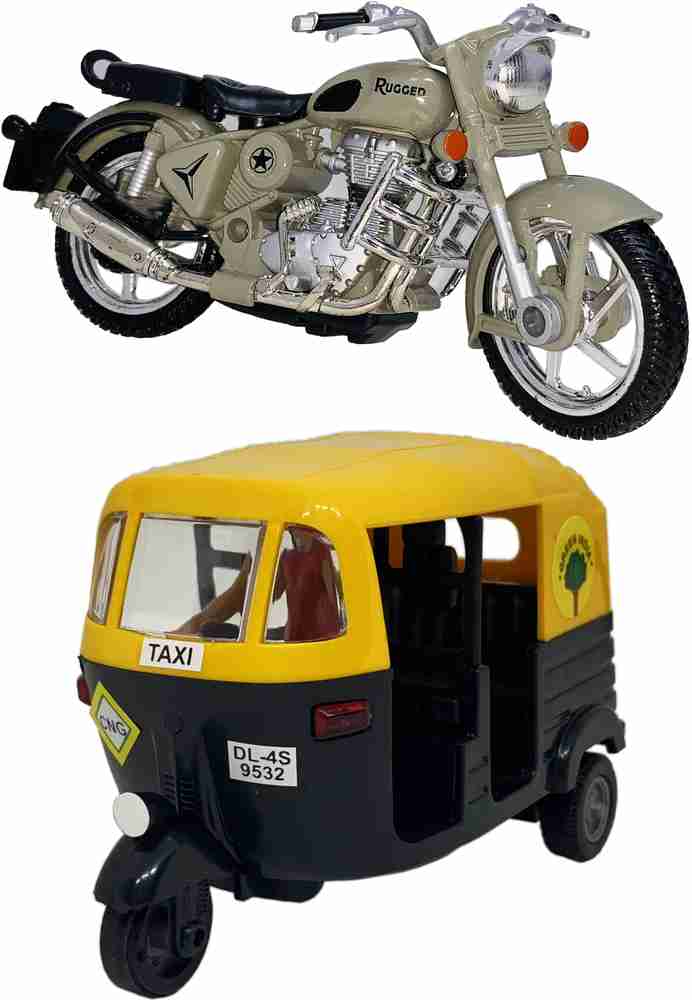 Giftary Set of 2 Combo Pull Back go Action Bullet CNG Toys for