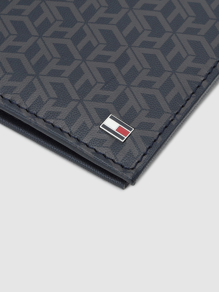 TOMMY HILFIGER Men Blue Genuine Leather Wallet Blue Price in
