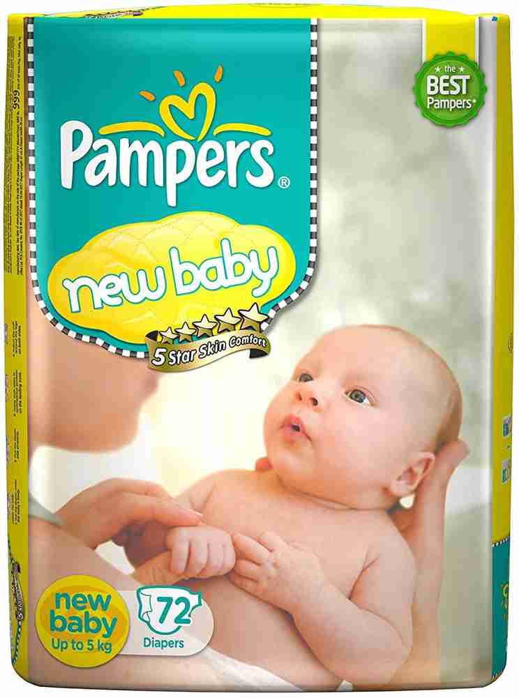 Pampers 72 best sale pack