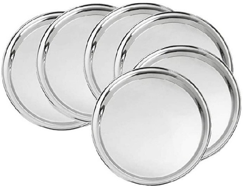 Metal thali plates hot sale